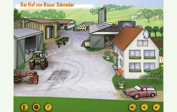 Screenshot Landwirtschaft in Hessen 2